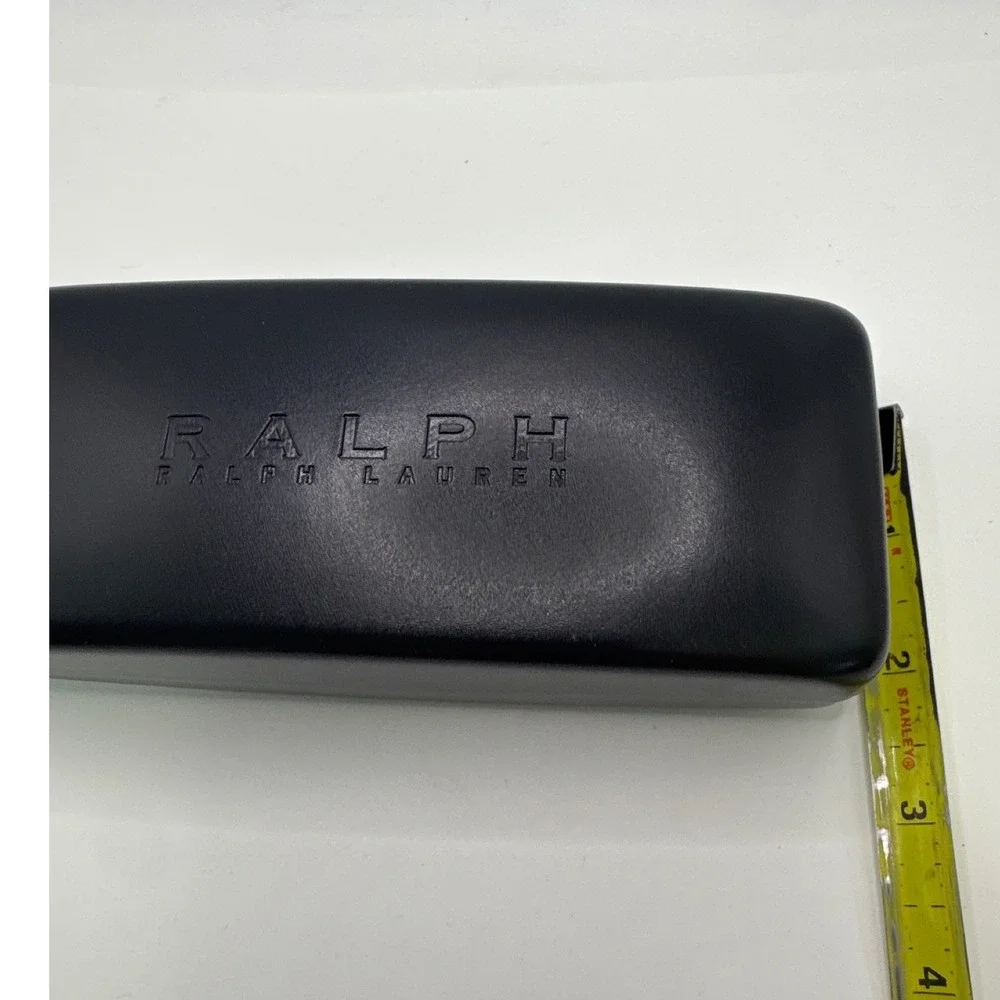 Ralph Ralph Lauren‎ Black Hard Clamshell Eyeglass Case with Paperwork